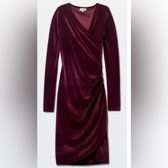 NWOT Aritzia WILFRED FREE "Klum" dress - Picture 2 of 5